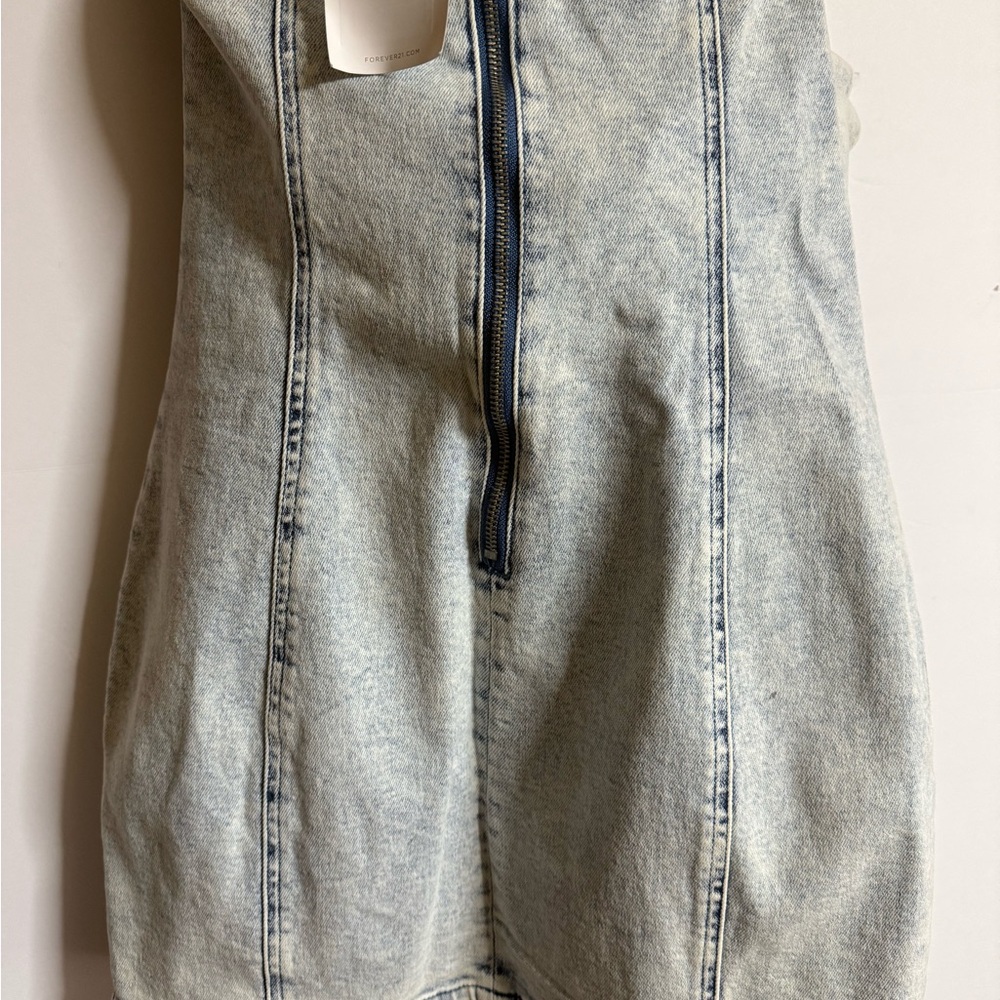 Denim Ruffle Scarf - Picture 5 of 5